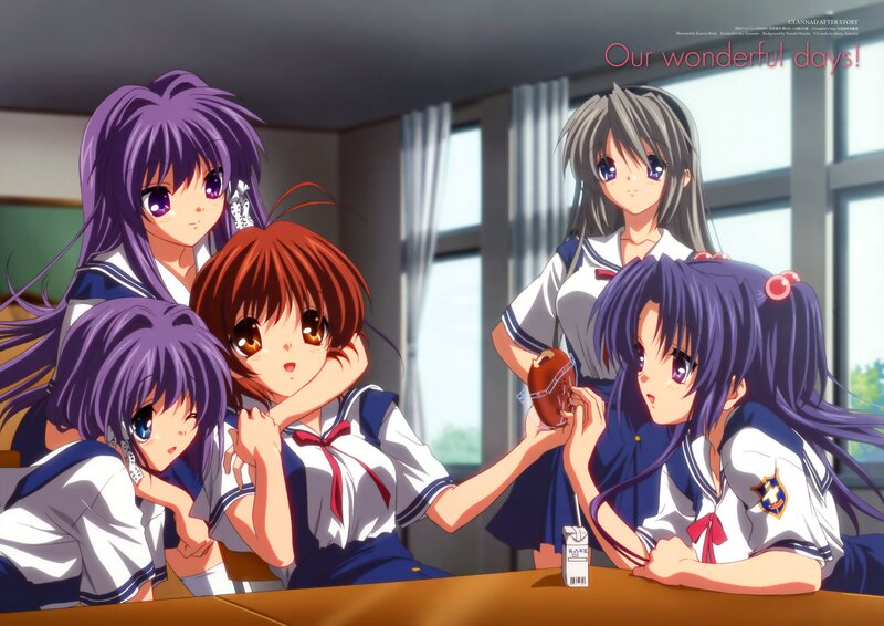 school girls in classroom