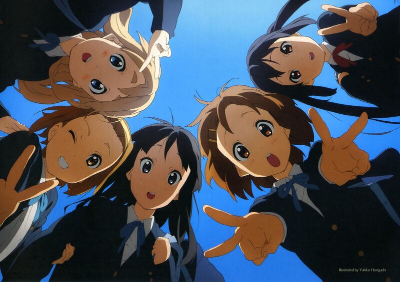 School girls in uniform