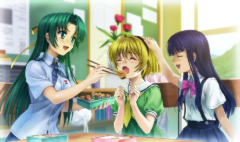 school lunch with friends