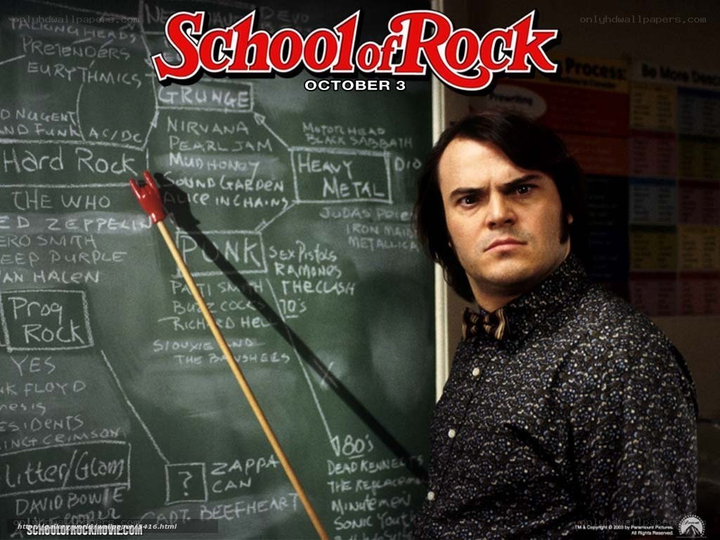 School of Rock movie poster