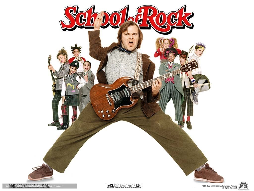 School of Rock movie poster