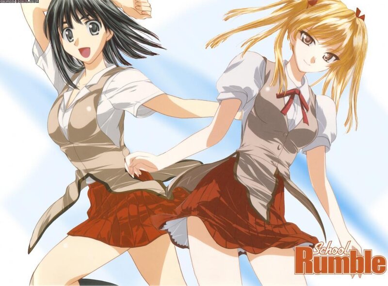 School Rumble anime art