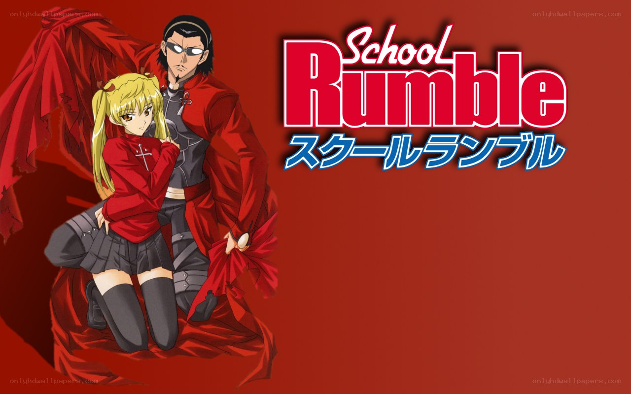 School Rumble anime art