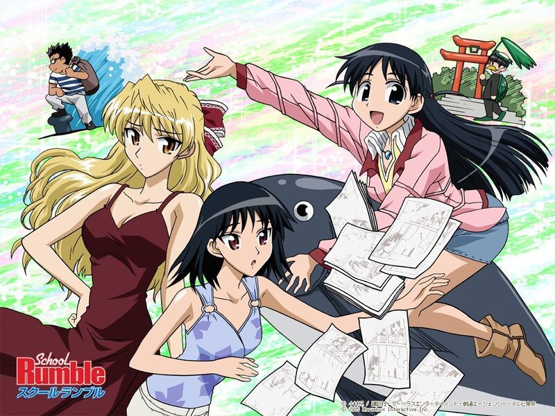 School Rumble anime characters
