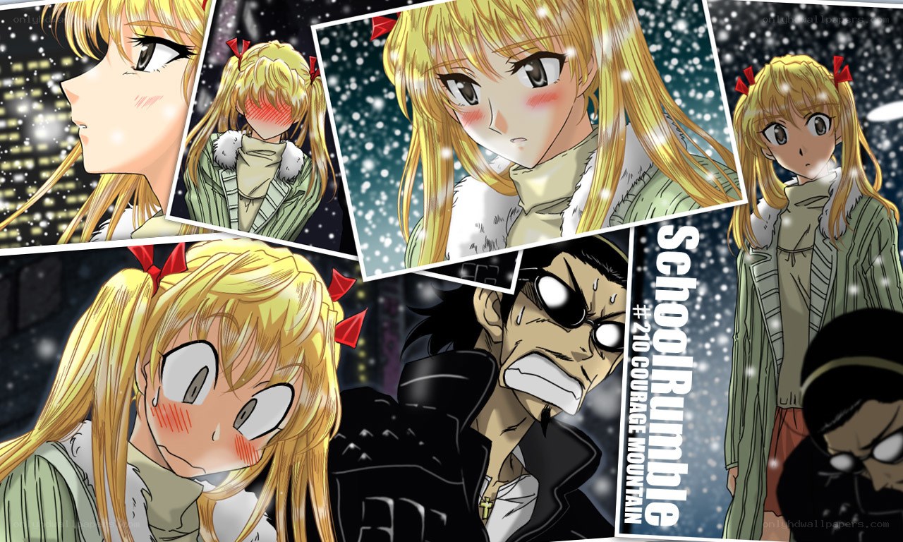 School Rumble anime collage