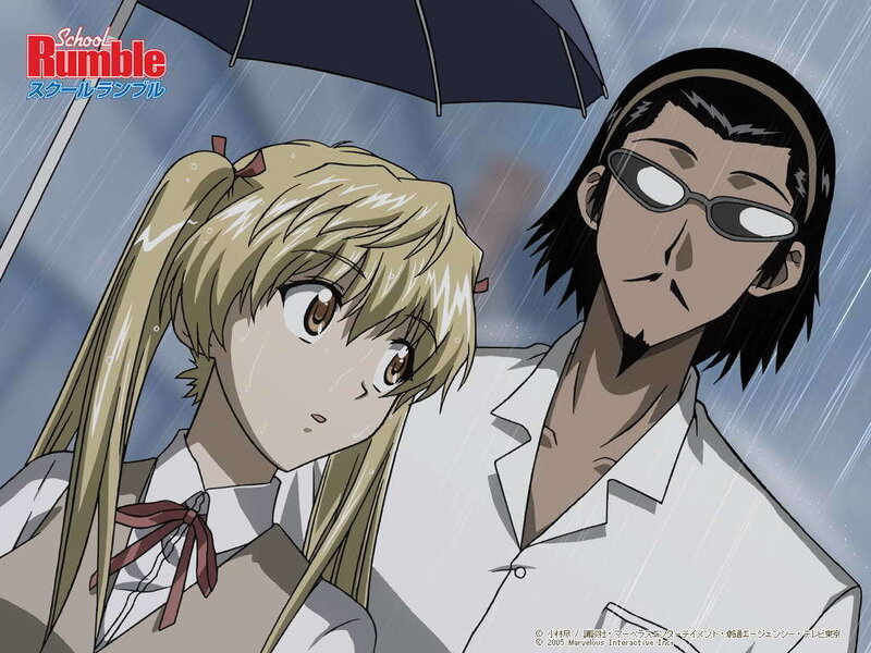 School Rumble anime scene