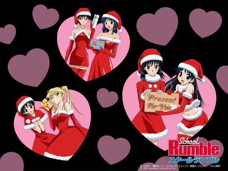 School Rumble Christmas characters