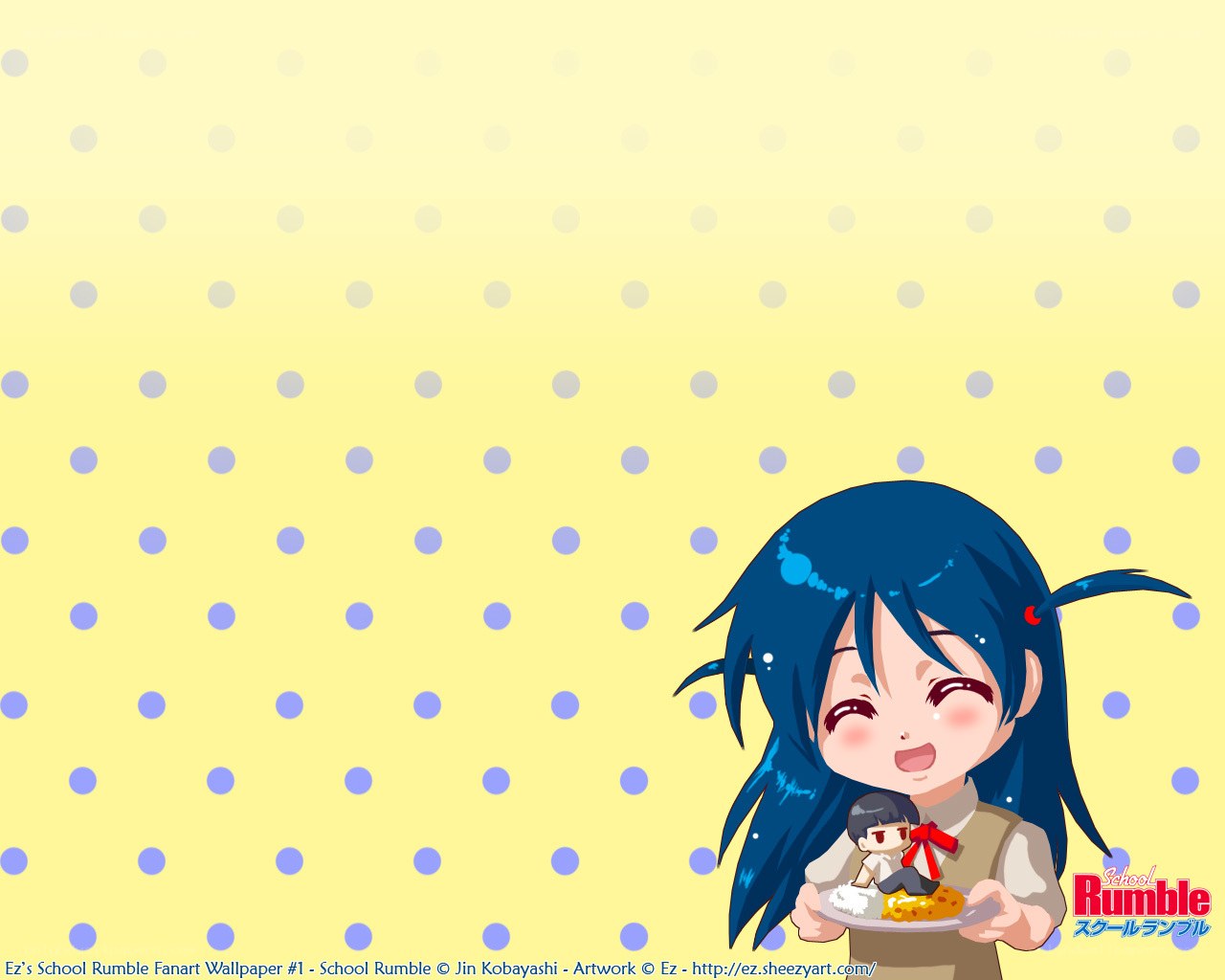 School Rumble fan art wallpaper