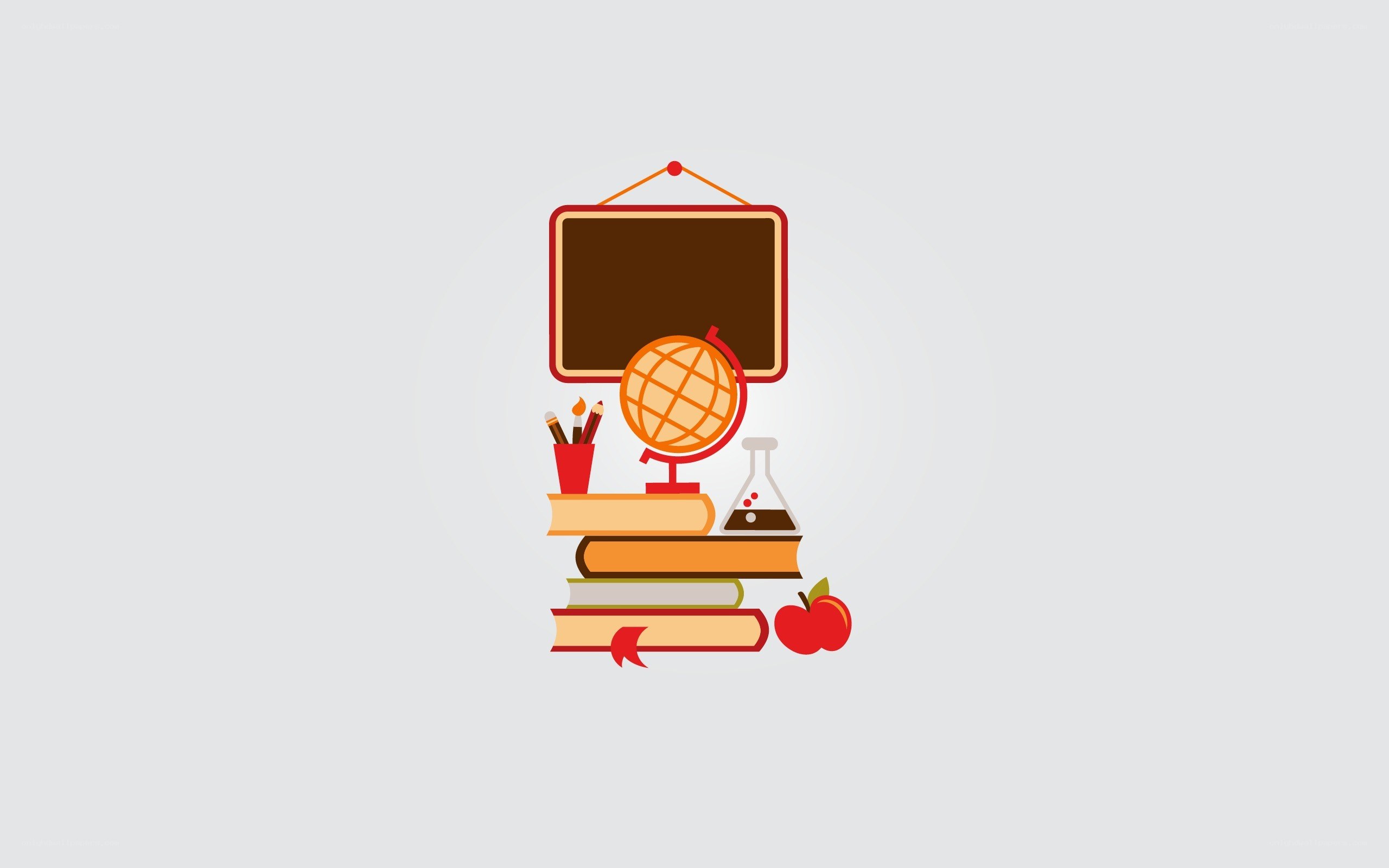 school supplies illustration