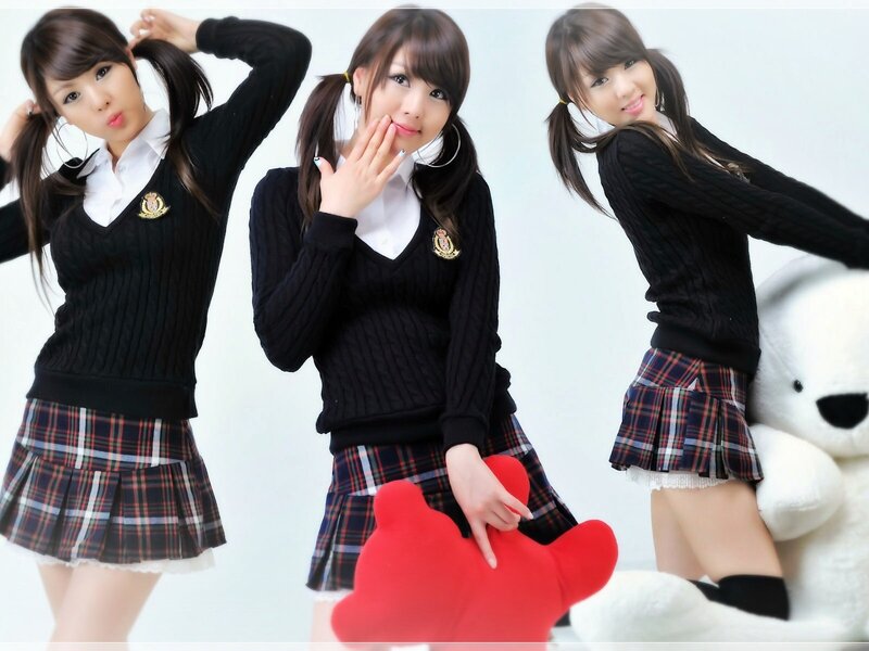 school uniform fashion photoshoot