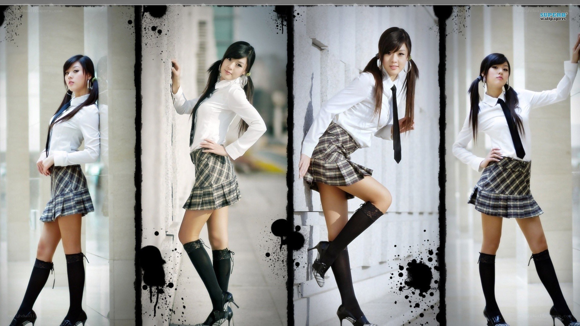 school uniform photo series