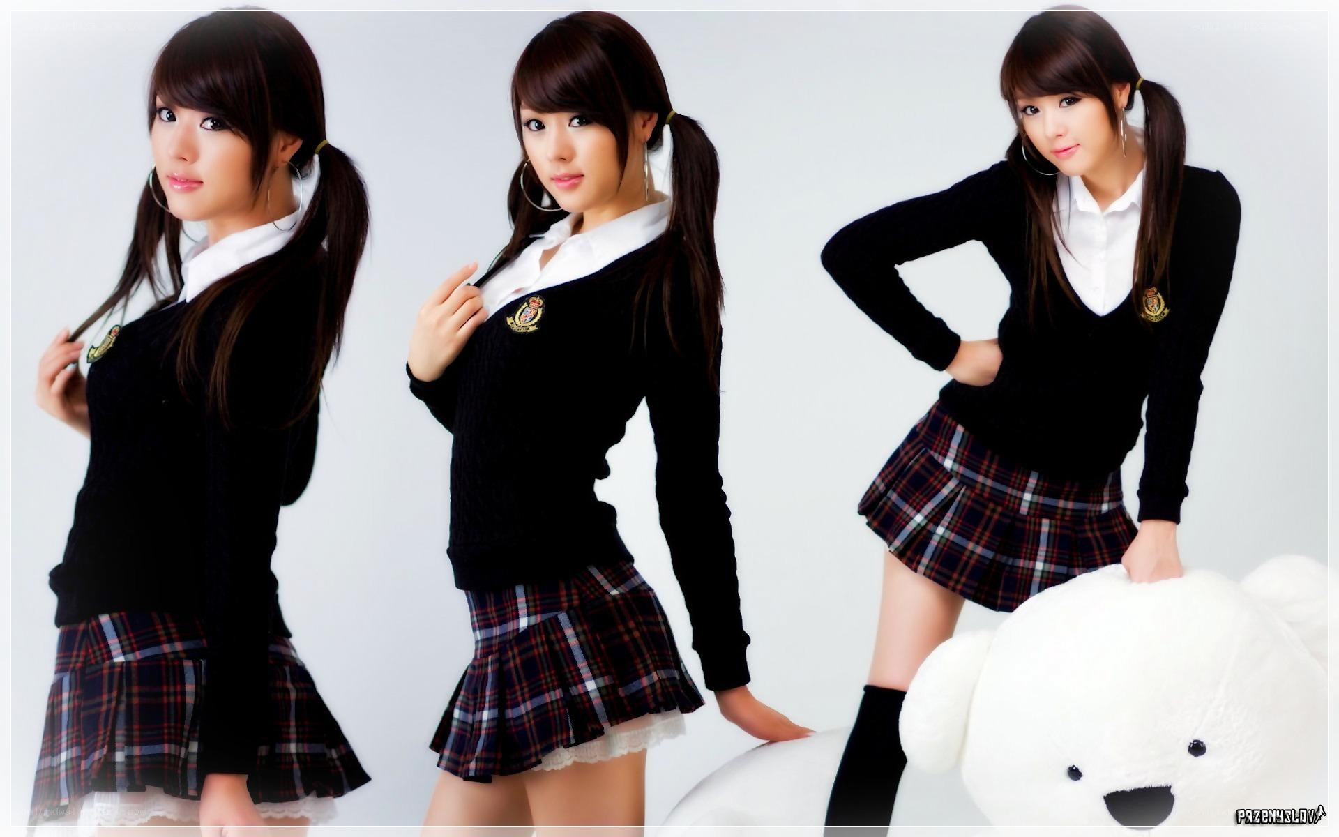 school uniform photoshoot
