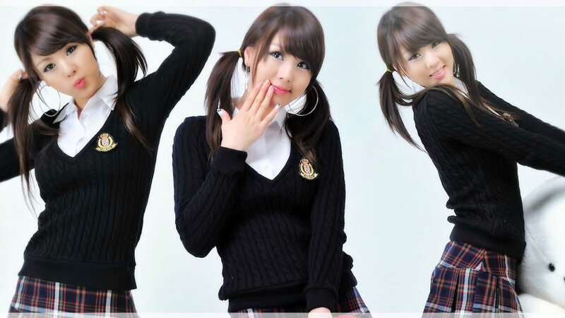 school uniform photoshoot