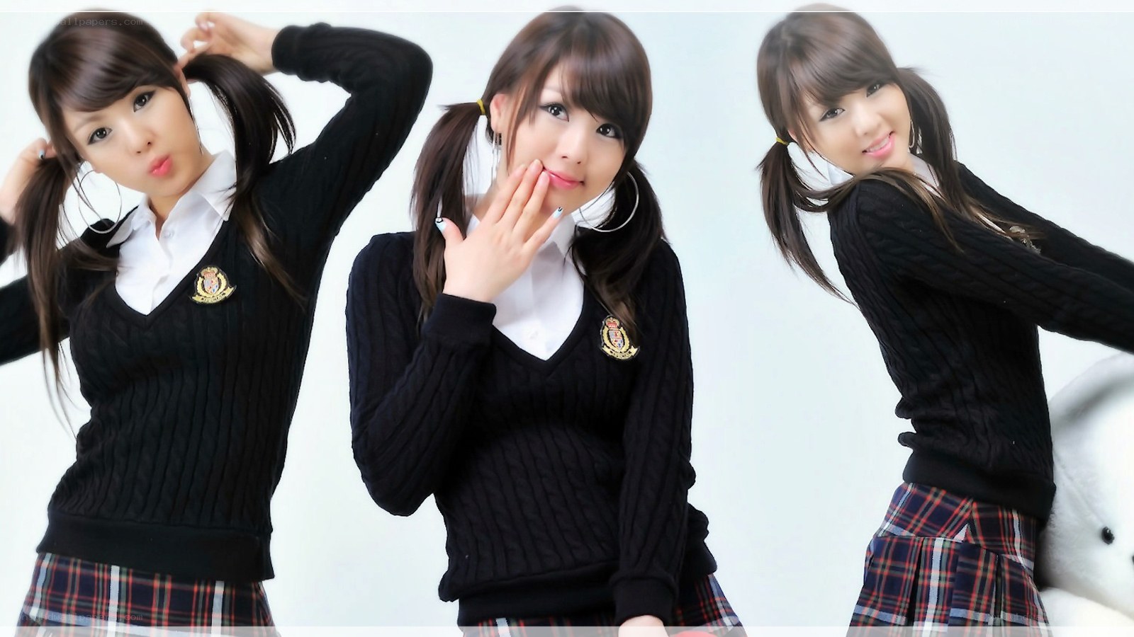 school uniform photoshoot