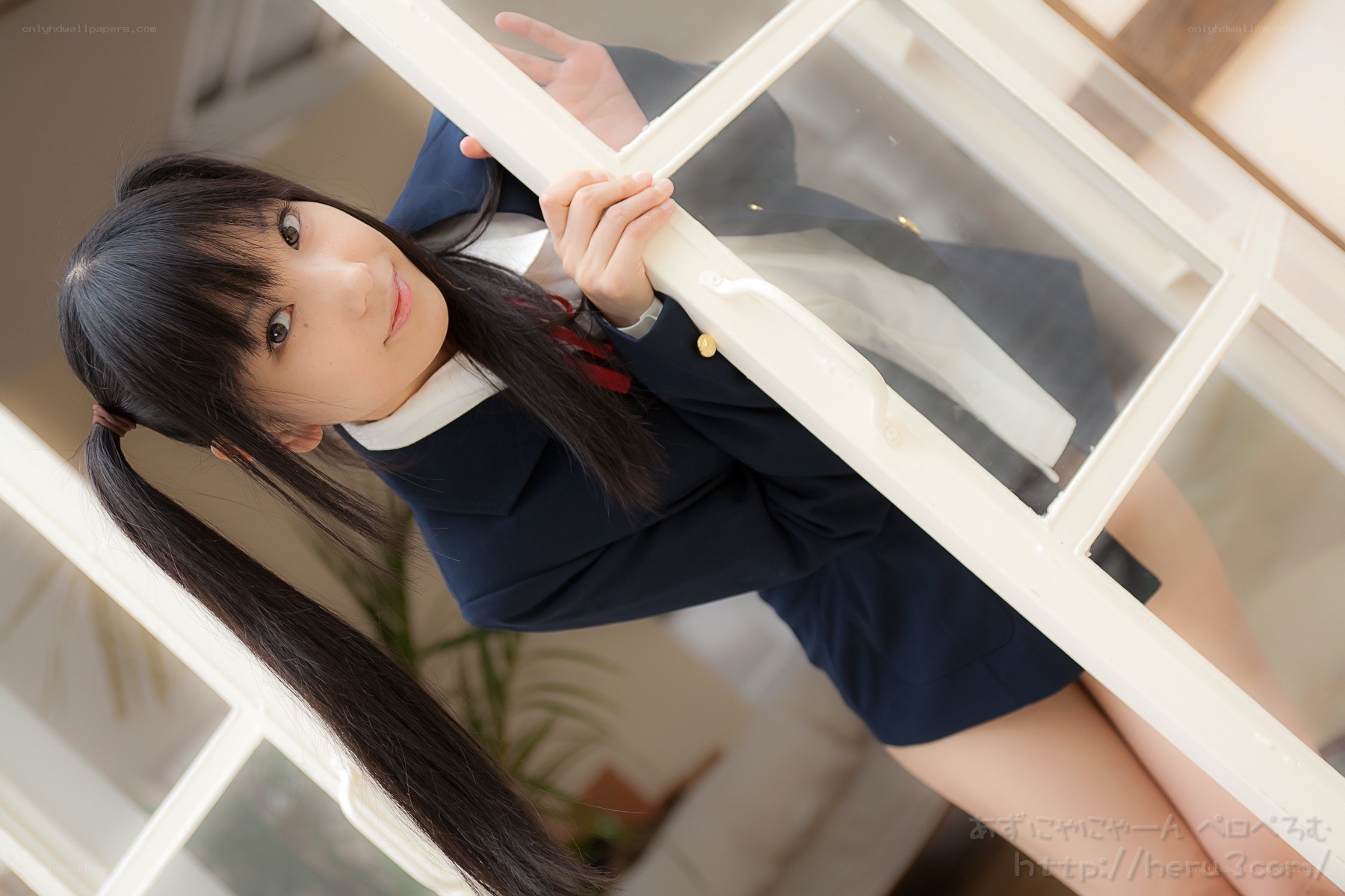 schoolgirl in uniform