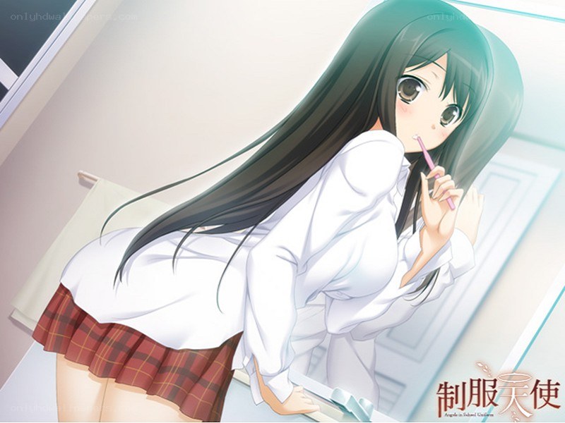 schoolgirl in uniform