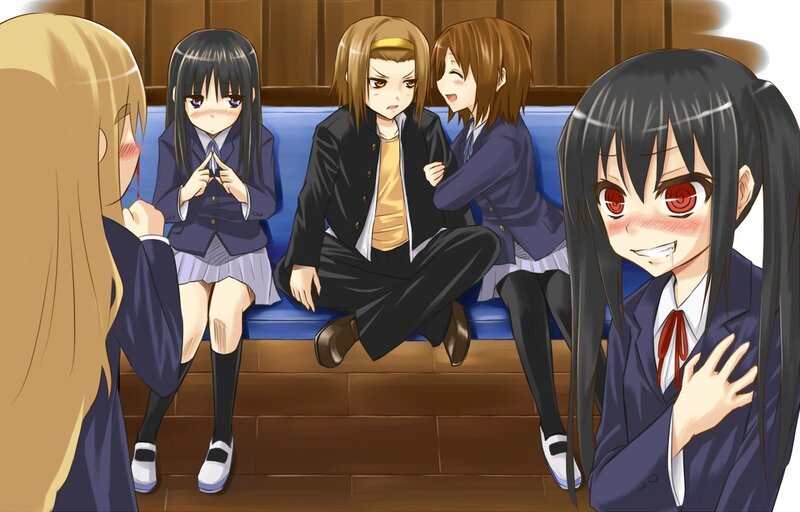 Schoolgirls in a classroom