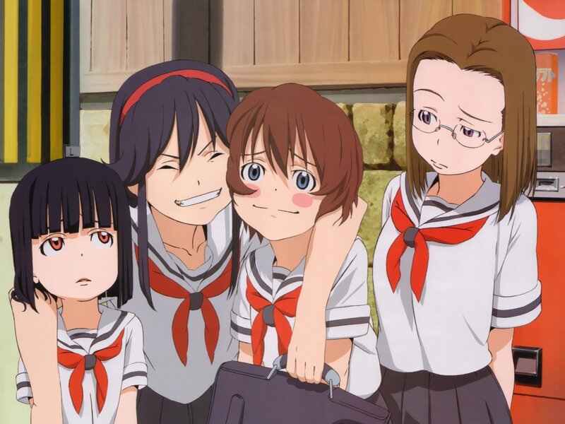 schoolgirls in uniform
