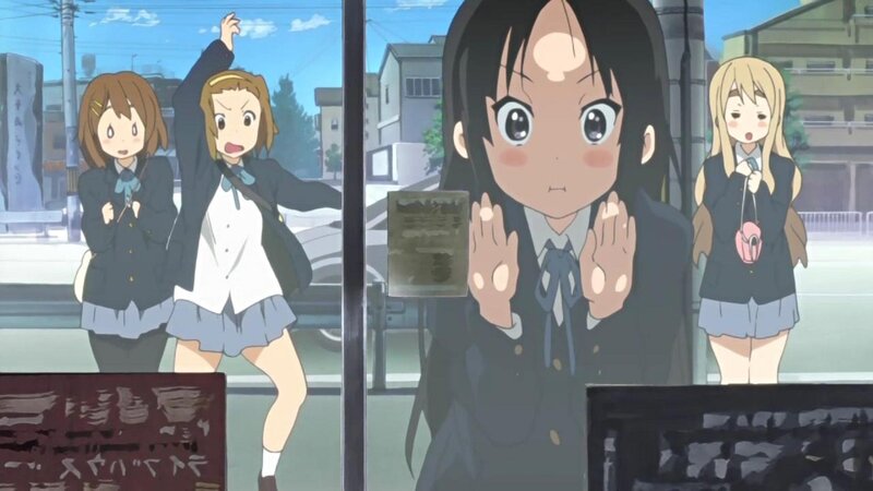 Schoolgirls in Uniform — Blue, Playful
