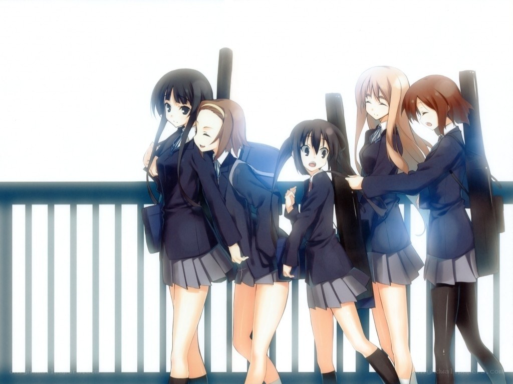 schoolgirls with baseball bats