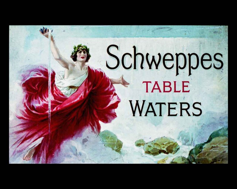 Schweppes Table Waters ad