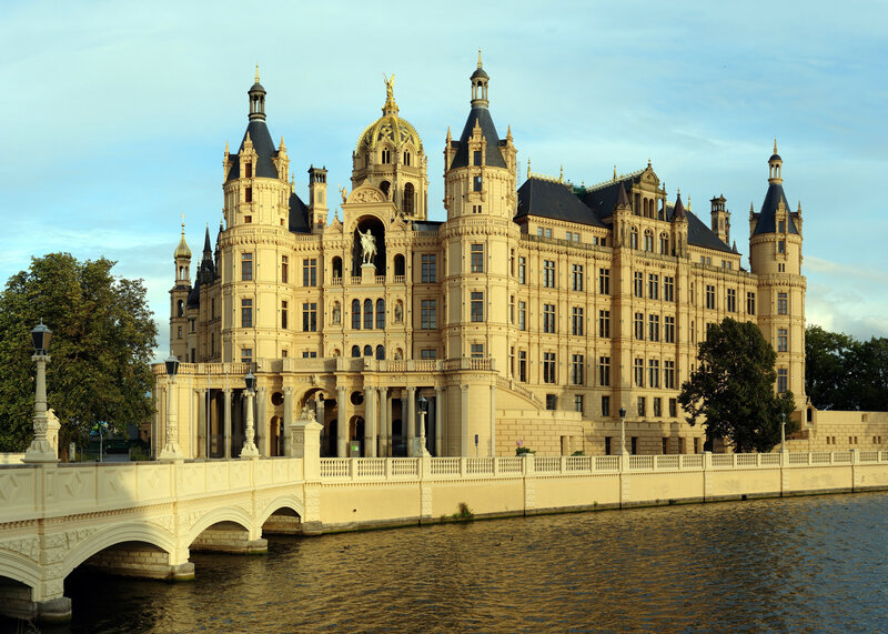 Schwerin Castle — Beige, Serene, Afternoon