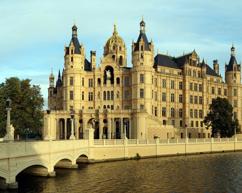 Schwerin Castle by the water