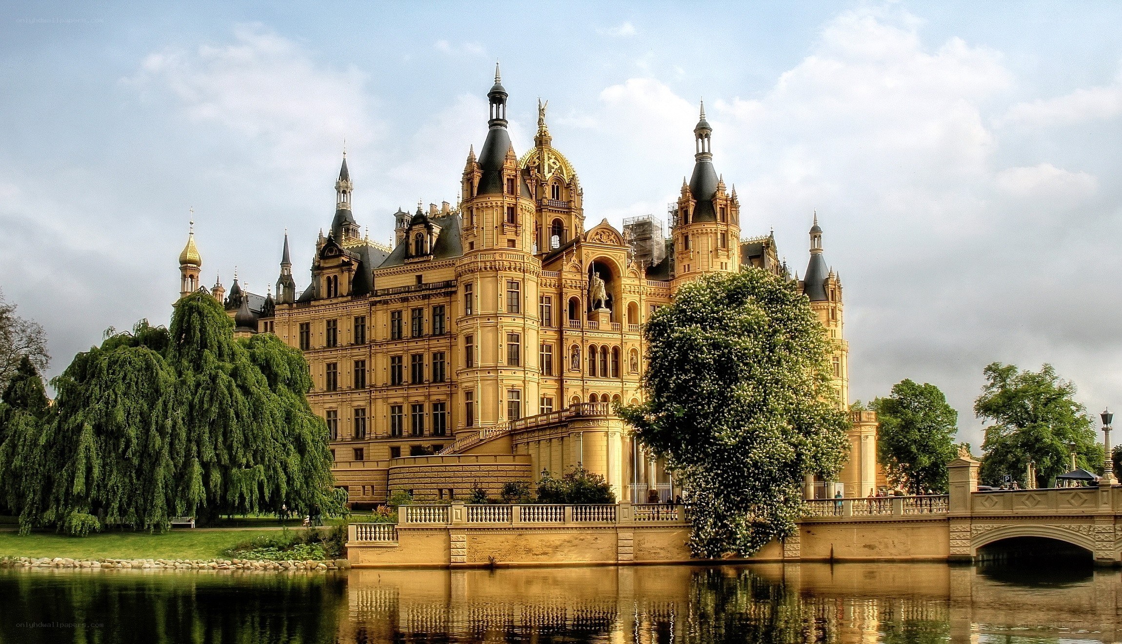 Schwerin Castle in Germany