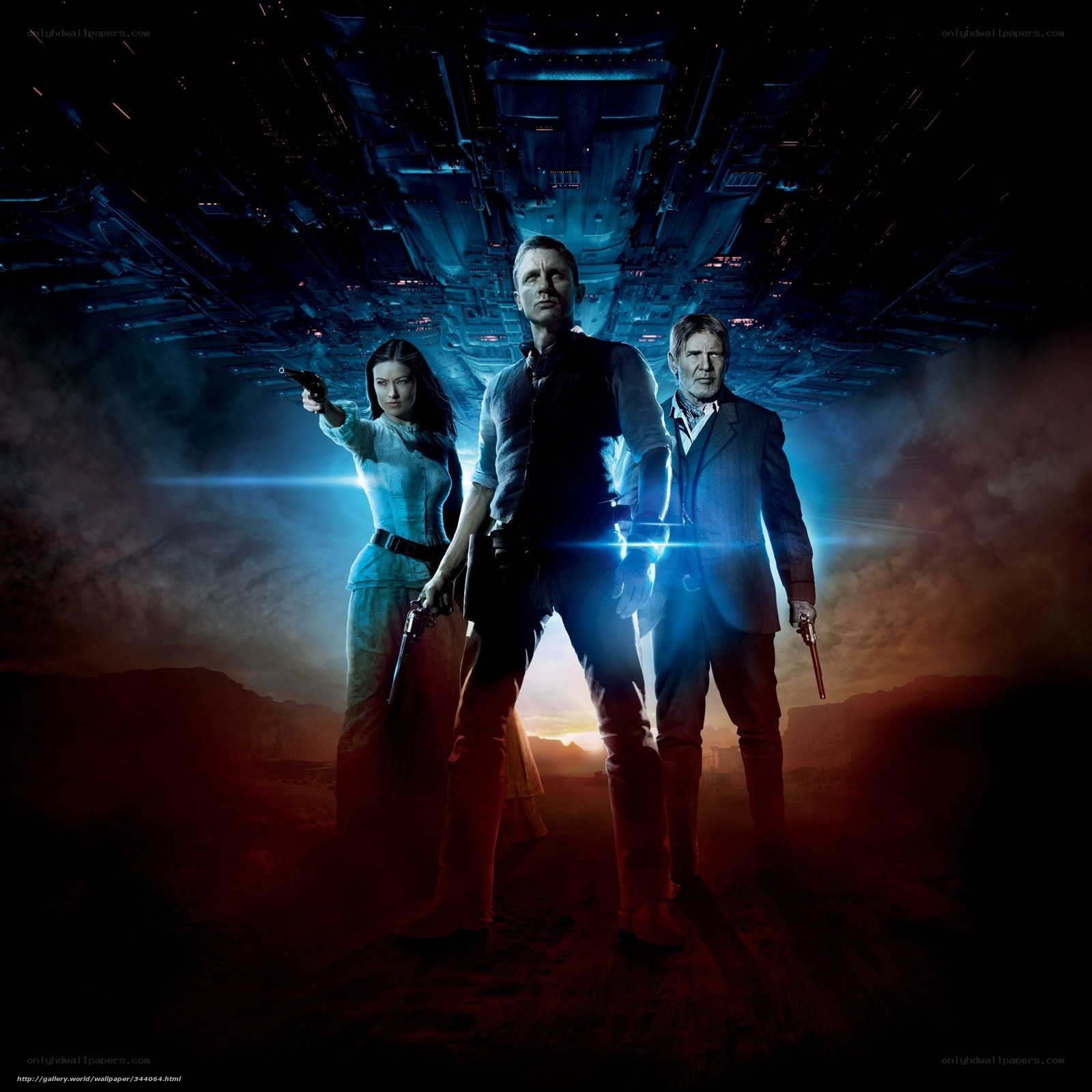 Sci-fi action movie poster