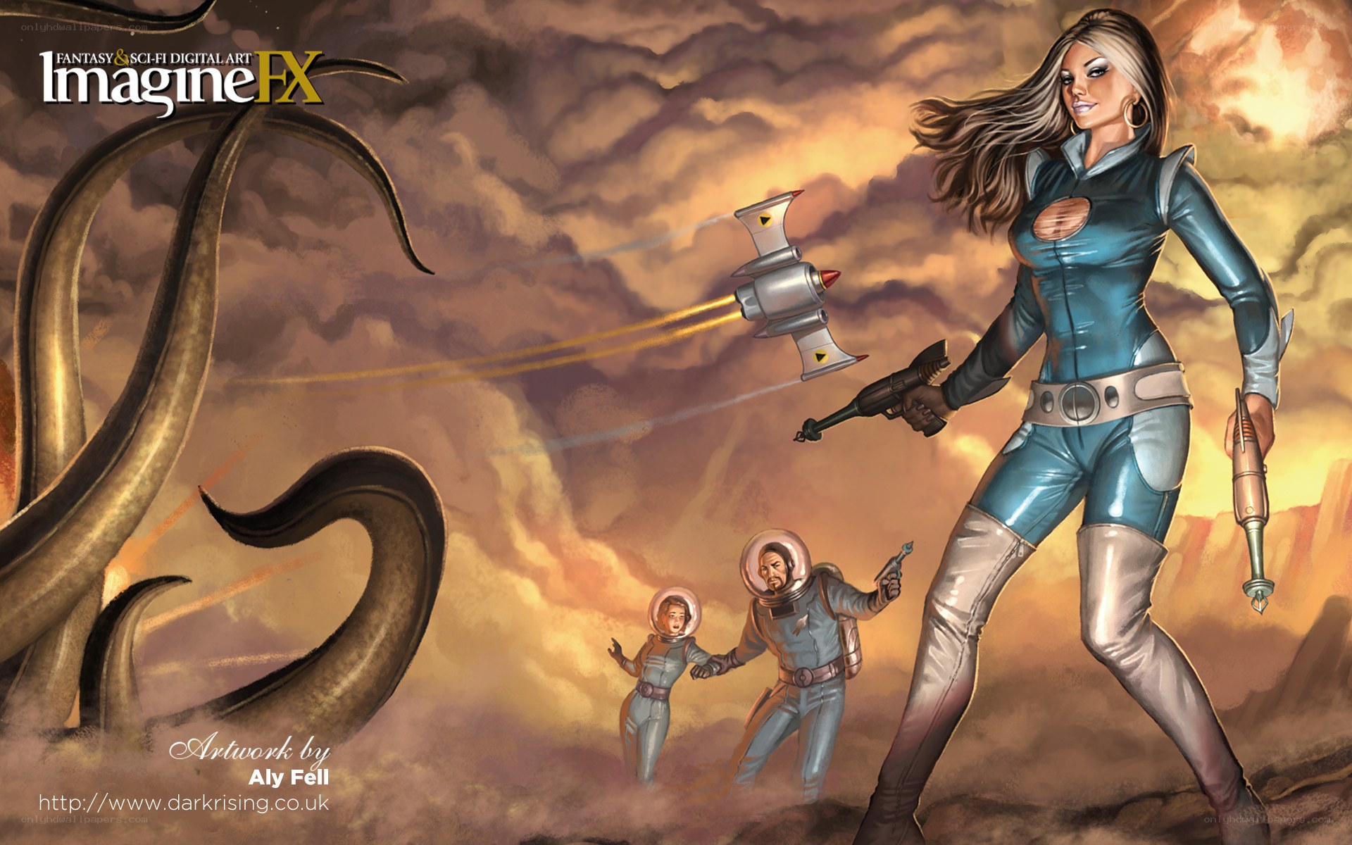 Sci-fi adventure on alien planet