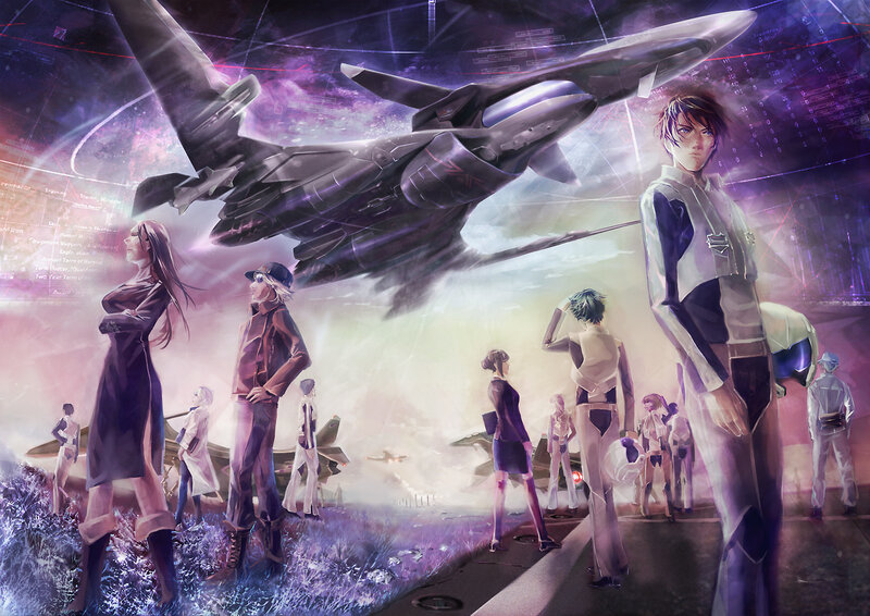 Sci-fi aircraft and pilots