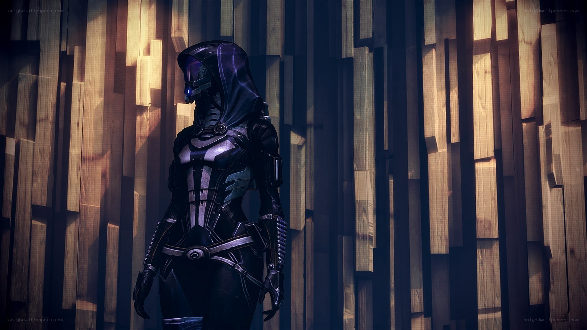 sci-fi armored character