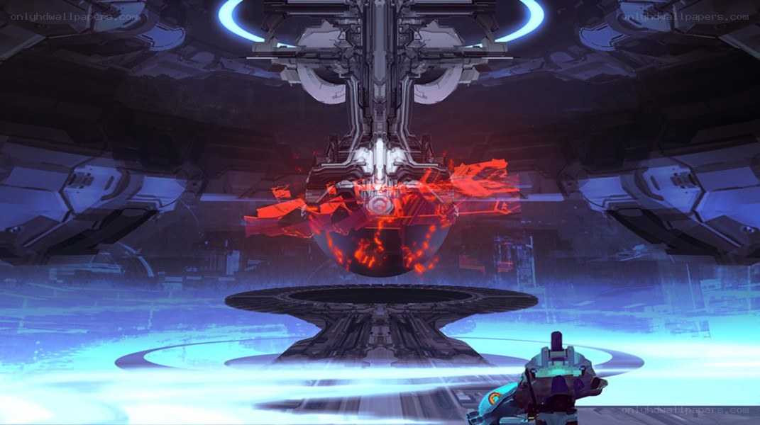 sci-fi battle scene