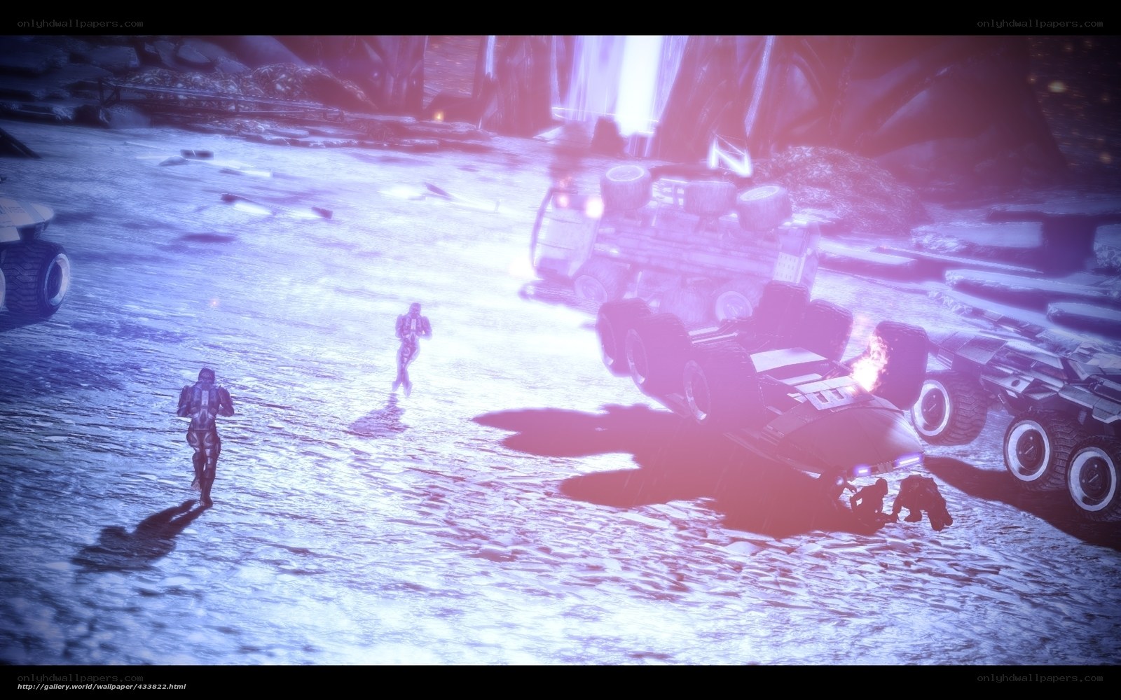sci-fi battle scene