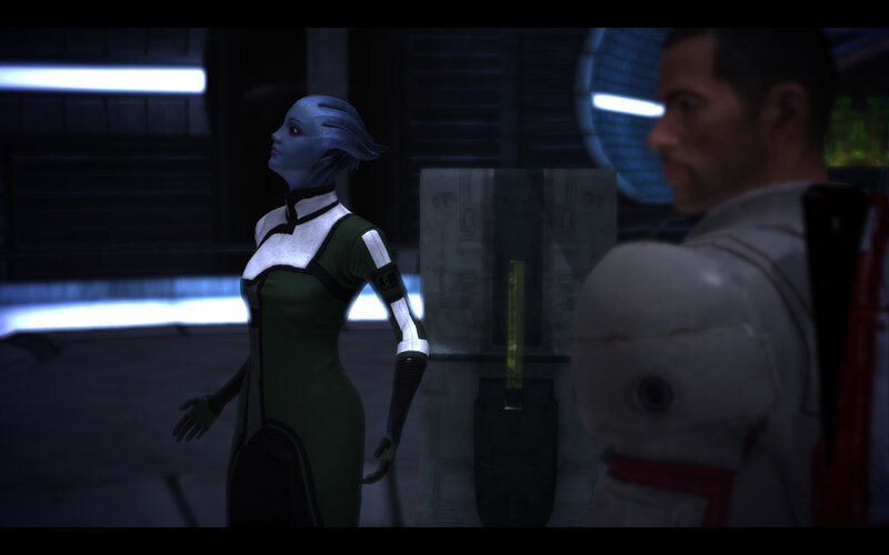 sci-fi character interaction