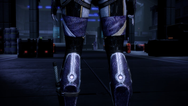 sci-fi character legs
