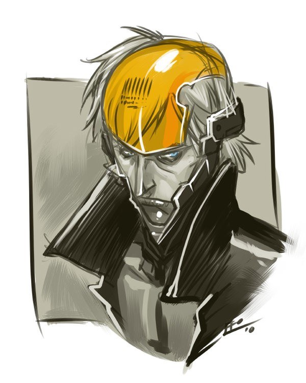 sci-fi character portrait