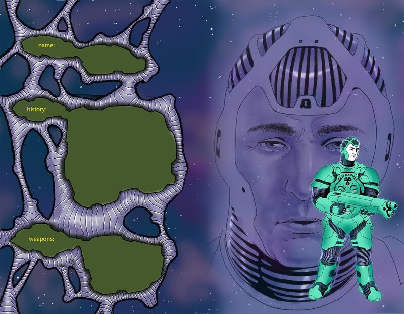 sci-fi character profile