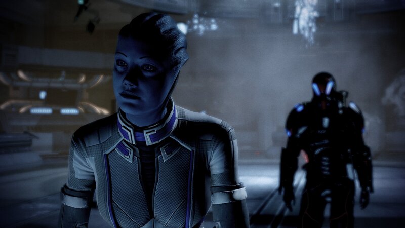 sci-fi character scene