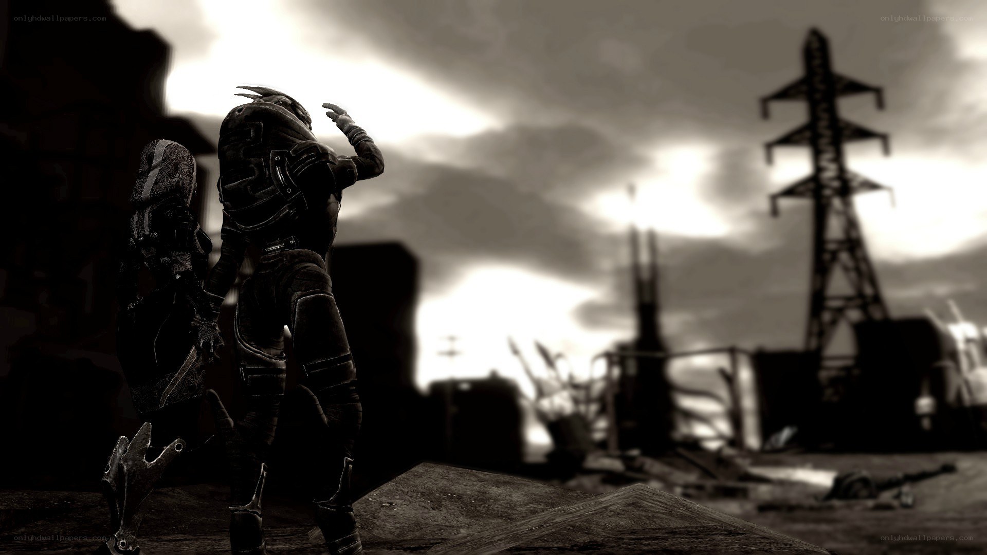 sci-fi characters in wasteland