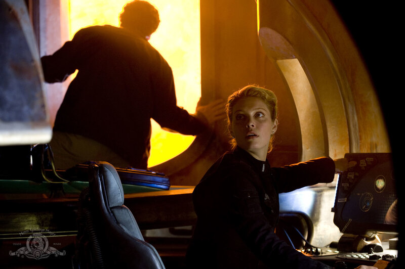sci-fi cockpit scene