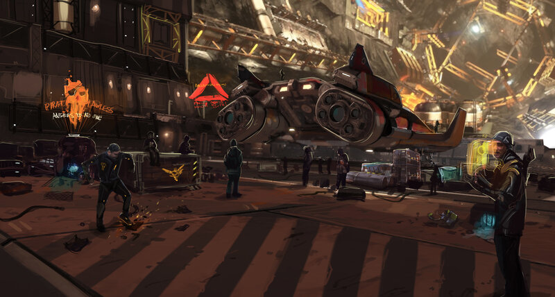Sci-fi Combat Vehicle