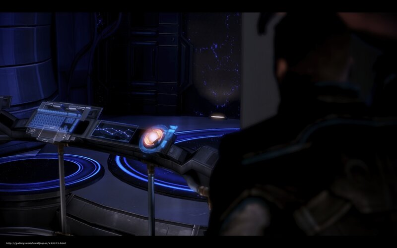 sci-fi control room scene