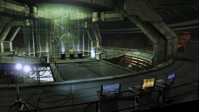 Sci-fi Control Room