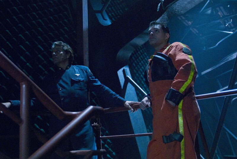 sci-fi crew on a ship