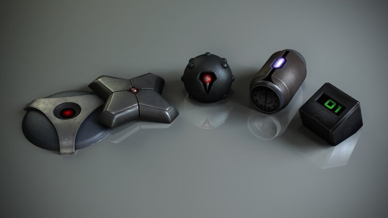 Sci-fi Devices on Surface