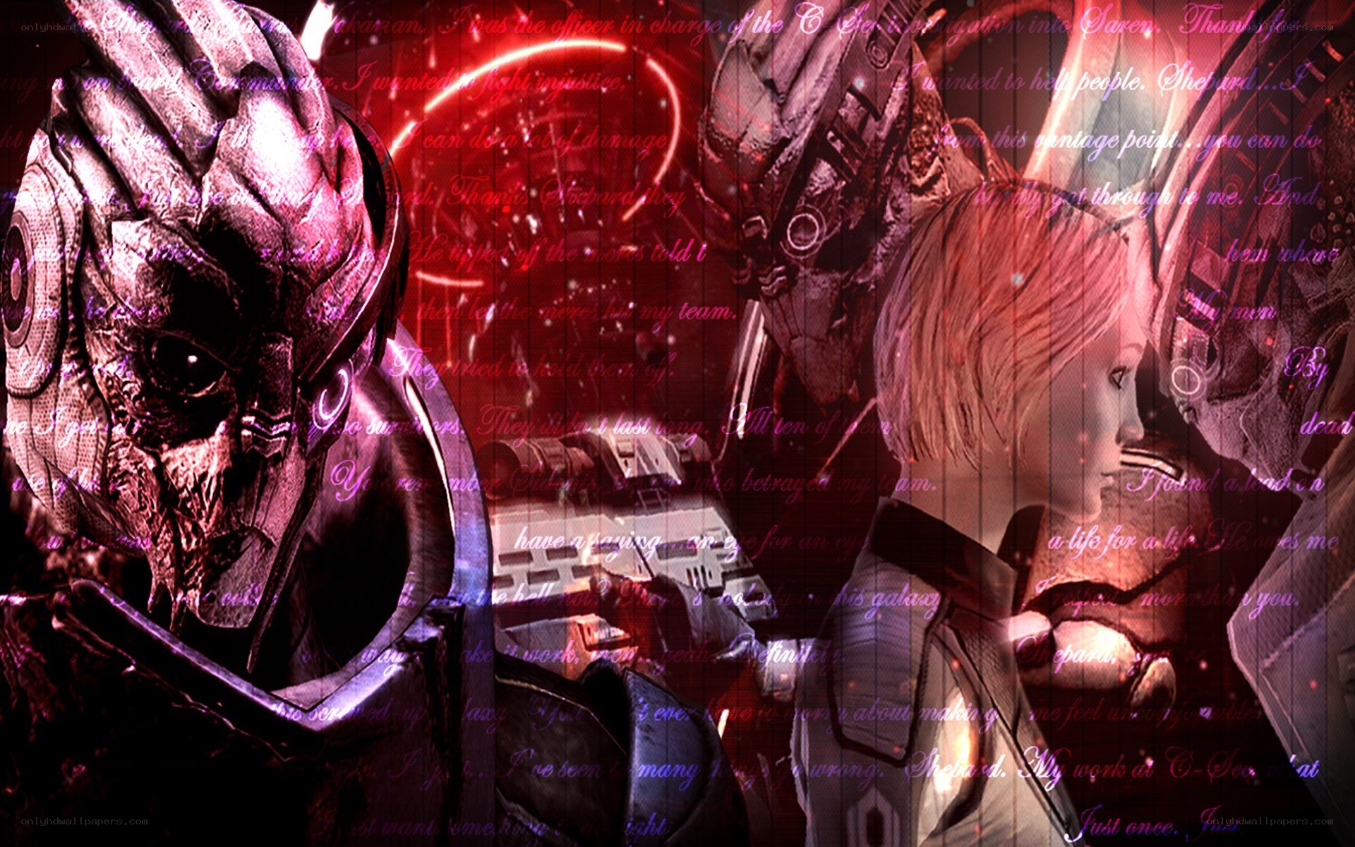 Sci-fi dialogue scene