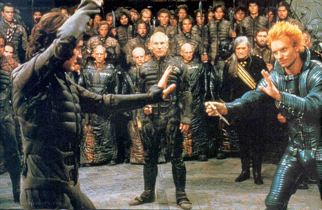 sci-fi duel in armored suits