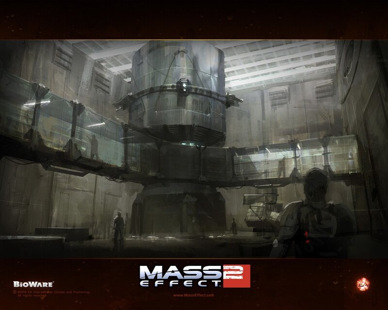 Sci-fi Facility Interior — Gray