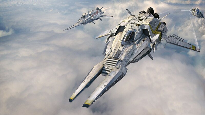 Sci-fi Fighter Jets